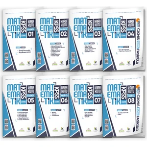 Karakutu Yayınları 2026 KPSS MATEMATİK Kara Kutu 8li Fasikül SETİ ÖSYM Çıkmış Soru Bankası Çözümlü Modülü PAKET