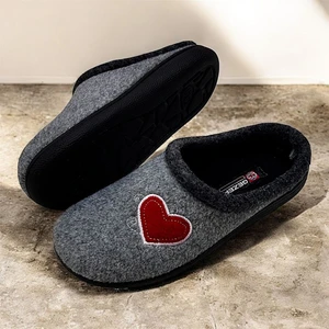 Kafkaslar Bayan Kışlık Yumuşak Ortopedik Keçe Ev Terliği