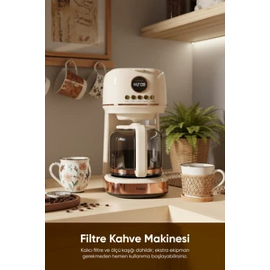 Dijital Göstergeli Filtre Kahve Makinesi FR-FC09 Velluto