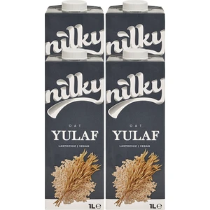 Yulaf Sütü Bitkisel Bazlı Laktosuz Vegan 4x1 lt