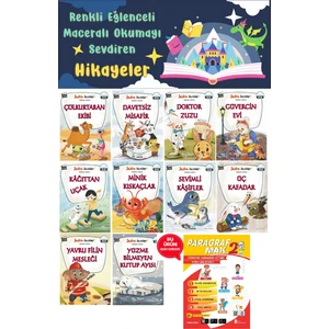 Üçgen Yayıncılık 2.sınıf Şaşkın Dostlar Hikaye Seti (32 Sayfa) - Paragraf Max Kitabı Hediyeli