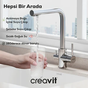 DW8700 Içme Suyu Çıkışlı Mutfak Bataryası
