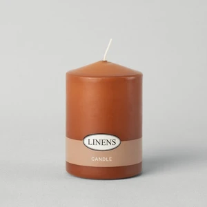 Basic Çap 7 Yükseklik 10 cm Baton Mum Kiremit