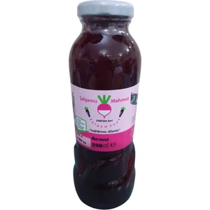 Şalgamcı Mahmut - 24 adet 250 ML Cam Şişede Taneli Doğal Şalgam (Acılı/Acısız)