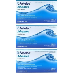 Artelac Advanced 30X0,5ML Damla 3 Adet
