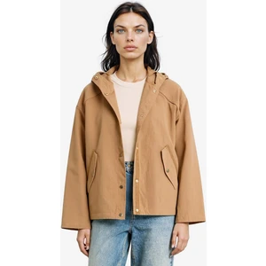 Su Geçirmez Regular Fit Kapüşonlu Çıtçıtlı Mont E8620AX25AU