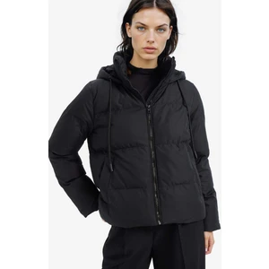 Standart Fit Kapüşonlu Fermuarlı Cepli Şişme Mont E9592AX25SP