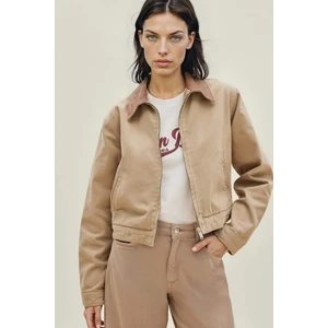 Regular Fit Kontrast Yakalı Cepli Pamuklu Ceket Mont E6260AX25SP