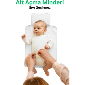 Lucky Day Yıkanabilir Beyaz Bebek Alt Açma Bezi