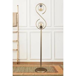 Taşcan Aydınlatma Sonsuz 2 Li Eskitme Lambader Bal Camlı Modern , Oturma Odası ,yatak Odası , Salon Lambader