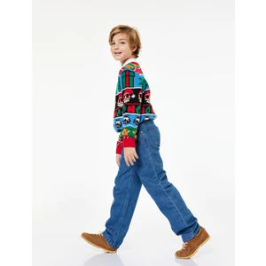 Pamuklu Rahat Kesim Denim Pantolon