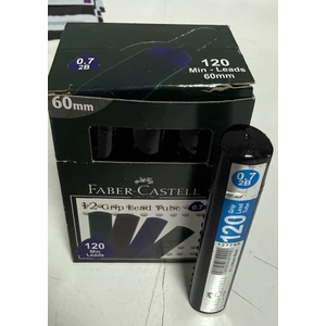 Grip Min 0.7 2b 60 mm 120 Li Siyah Tüp Uç 12 Adet 1 Paket 12ADET