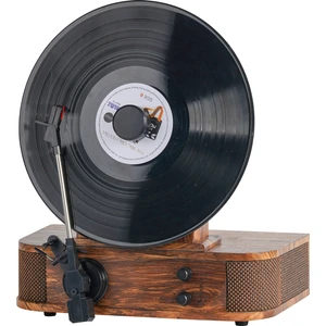 GDL Retro W286B Vip Dikey Pikap  - (Bluetooth, Dahili Hoparlör ve Metal İğne)