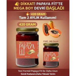 Papaya Fit Biberiyeli Bitkisel Macun 420 gr