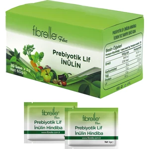 Prebiyotik Lif Inülin Hindibağ  2  gr Saşe 30'lu Kutu