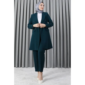 Giza Store Blazer Ceket Takım Koyu Petrol