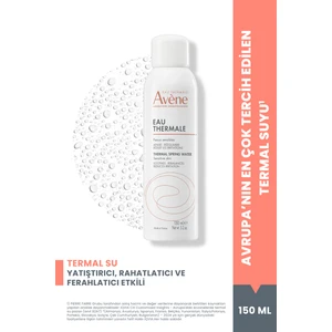 Hassas Ciltler İçin Yatıştırıcı Rahatlatıcı ve Ferahlatıcı Termal Su 150 ml