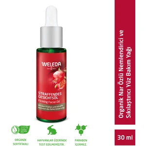 Pomegranate Firming Organik Nar Özlü Nemlendirici ve Sıkılaştırıcı Yüz Bakım Yağı 30ML