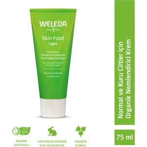 Skin Food Light Normal ve Kuru Ciltler Için Nemlendirici ve Besleyici Organik Bakım Kremi 75 ml