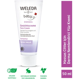 Derma NeMlendirici Yüz Kremi Tüm Cilt Tipleri İçin 50 Ml Organik İçeriklerle