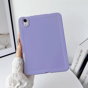 Apple iPad Air 11INÇ M2/m3 Air 4/5.nesil 10.9 Kılıf Mat Esnek Silikon Arka Rubber Kapak (10.nesil Değildir)