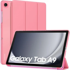M.TK Moveteck Samsung Galaxy Tab A9 8.7 INÇ Tablet Kılıfı Akıllı Smart Katlanabilir Renkli Kapak SM-X110 (Uyumlu)