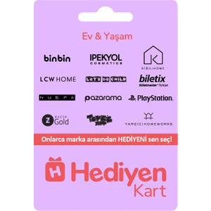 Hediyen Kart - Ev & Yaşam - 5000 tl