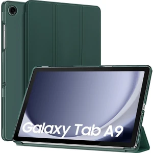 M.TK Moveteck Samsung Galaxy Tab A9 8.7 inç Tablet Kılıfı Akıllı Smart Katlanabilir Renkli Kapak SM-X110 (Uyumlu)