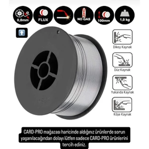 Gazsız Gazaltı Kaynak Teli 1 mm