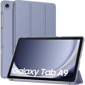 M.TK Moveteck Samsung Galaxy Tab A9 8.7 inç Tablet Kılıfı Akıllı Smart Katlanabilir Renkli Kapak SM-X110 (Uyumlu)