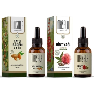 Tatlı Badem Yağı + Hint Yağı 2 x 50 ml
