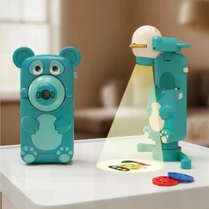 Creative Games Eğitici Projeksiyonlu Çizim Oyuncağı – 6 Slayt Diskli Işıklı Çizim Projektörü