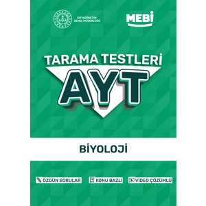 Ayt Tarama Testleri Tüm Dersler  (Meb)