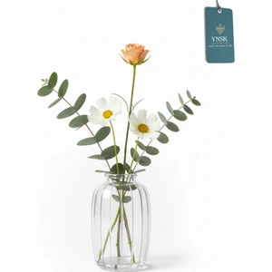 Minimalist Dekor Cam Vazo - 6 x 12 x 4 cm