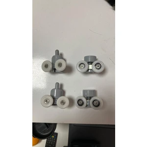 Duşakabin Tekerleği Krom Set (4'lü)