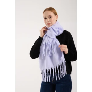 Unisex Puffy Düz Renk Şal Atkı