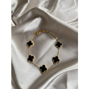 Stainless Steel Çelik Yonca Bileklik