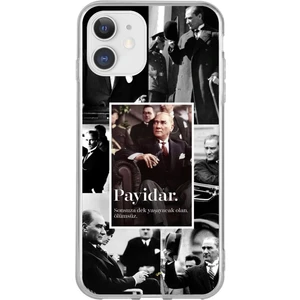 iPhone 11 Uyumlu Atatürk Payidar Baskılı Silikon Kılıf