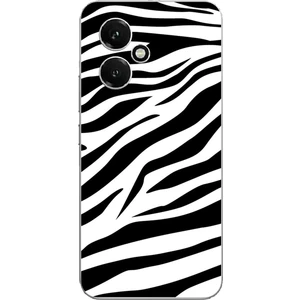 Honor 400 Uyumlu Zebra Tasarımlı Baskılı Silikon Kılıf