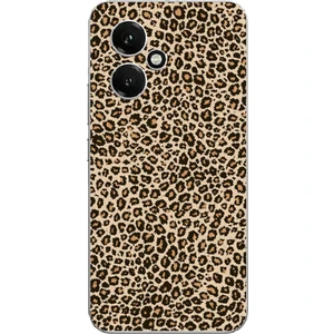Honor 400 Uyumlu Leopar Tasarımlı Baskılı Silikon Kılıf
