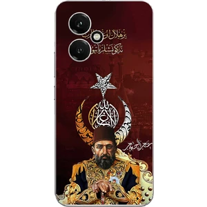 Honor 400 Uyumlu Abdülhamid Han Baskılı Silikon Kılıf
