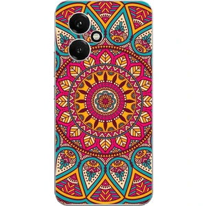 Honor 400 Uyumlu Mandala Baskılı Silikon Kılıf