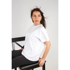 Basq Basics Kadın Basic Tshirt Bisiklet Yaka Loose Fit