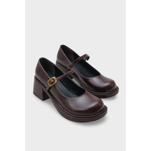 Capone Outfitters Tokalı Mary Jane Kadın Ayakkabı