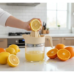 Berina Home Cam Limon Sıkacağı - 425 cc - Yerli Üretim - Sağlıklı