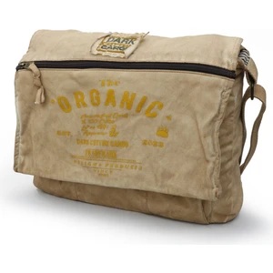 Dark Cotton 8128 Salaş Kanvas Omuz Postacı Siyah Antrasit 15.6" Laptop Okul Seyahat Günlük Vintage Pamuk Çanta