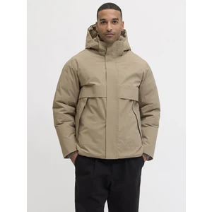 Jack & Jones Erkek Kapüşonlu Ceket - Moon - 12280905