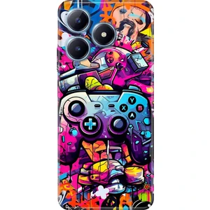 Realme C63 Kılıf Renkli Baskılı Silikon Gamer