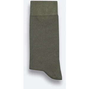 Erkek Haki Bambu Soket Çorap B008505