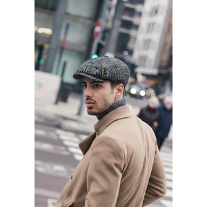 Kışlık Yün Erkek Kasket Peaky Blinders Tarzı Standart Beden Şapka